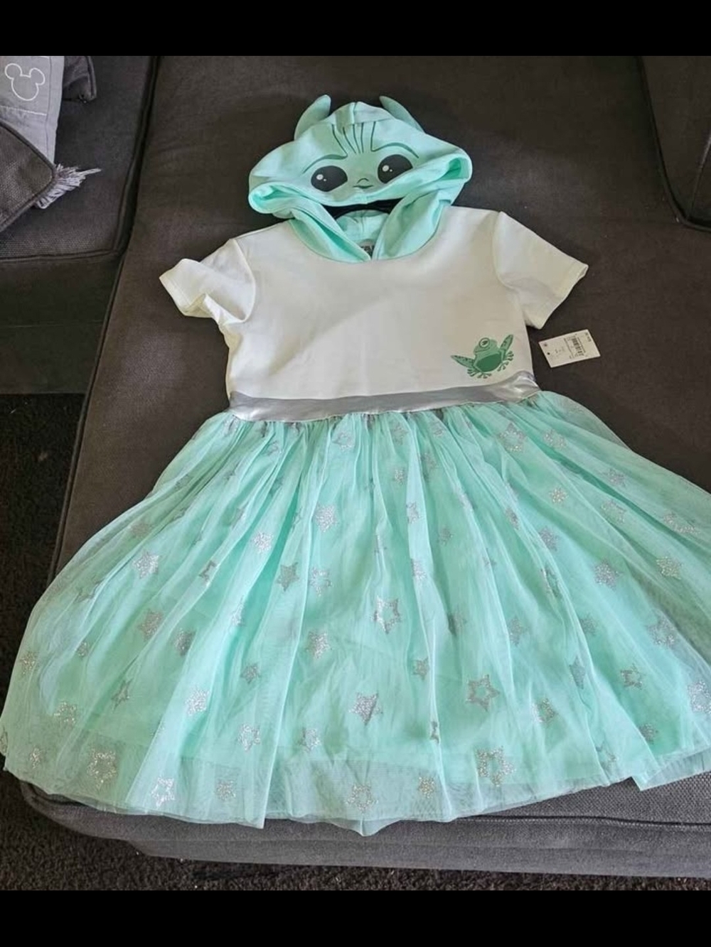 Star Wars Grogu Dress Sz 10/12 New